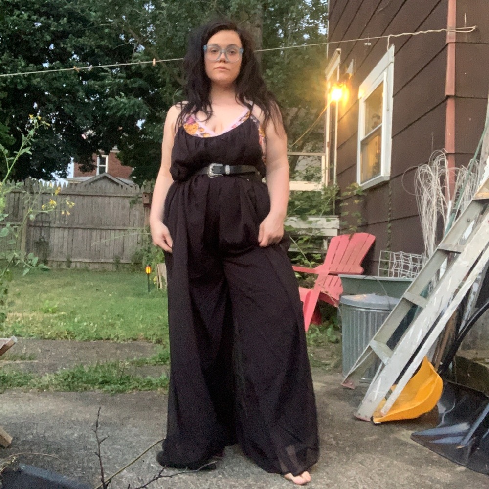 Flowy witchy boho jumpsuit